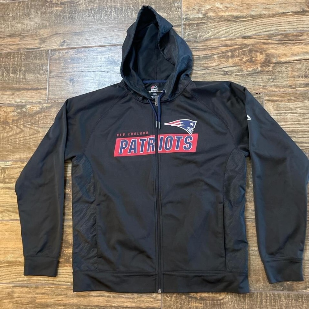 Majestic ThermaBase New England Patriots Jacket Large NFL